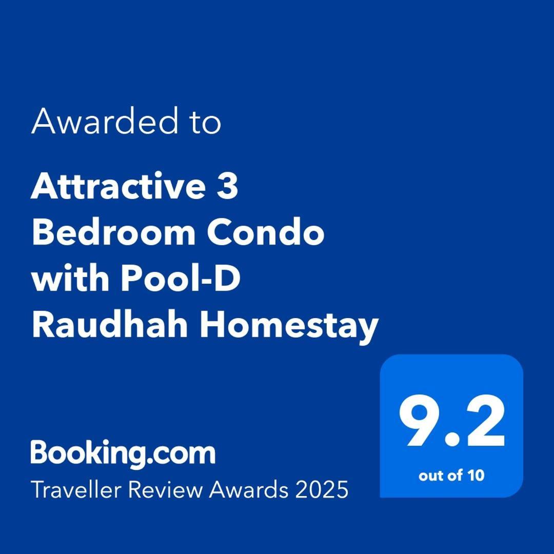 Attractive 3 Bedroom Condo With Pool-D Raudhah Homestay Каджанг Экстерьер фото